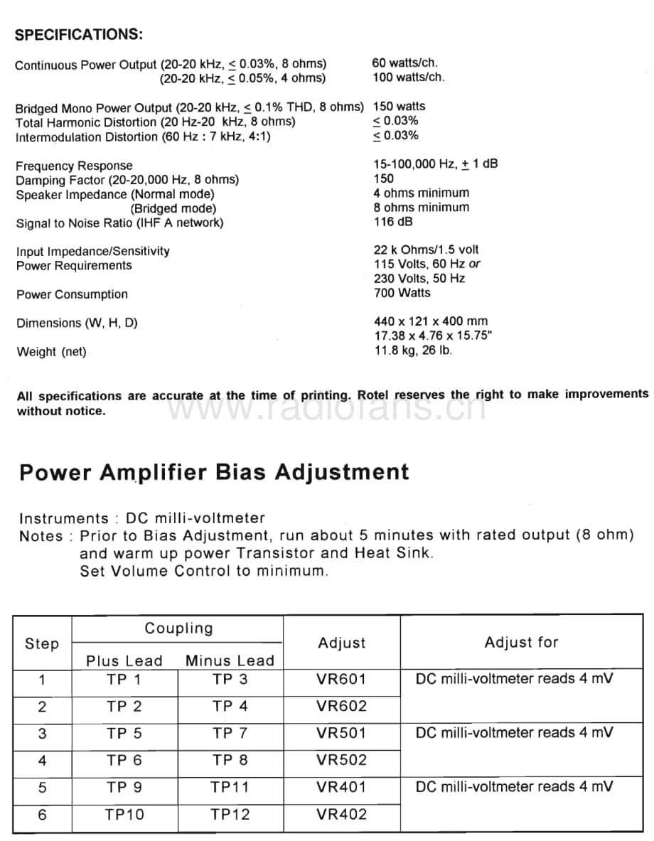 Rotel-RB-976-Service-Manual电路原理图.pdf_第3页