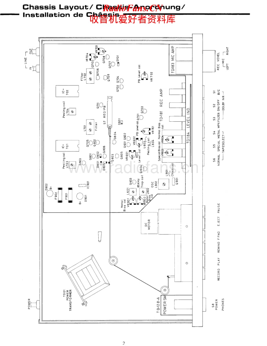 Rotel-RD-850-Service-Manual电路原理图.pdf_第2页