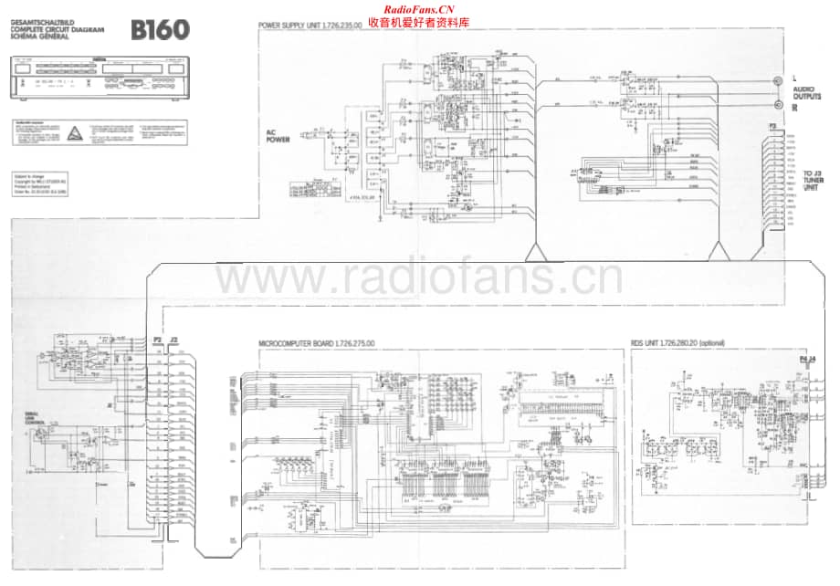 Revox-B-160-Schematic电路原理图.pdf_第1页