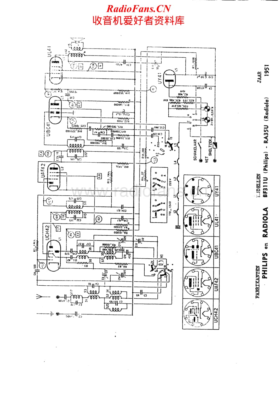 Radiola-RA-35U-Schematic电路原理图.pdf_第1页