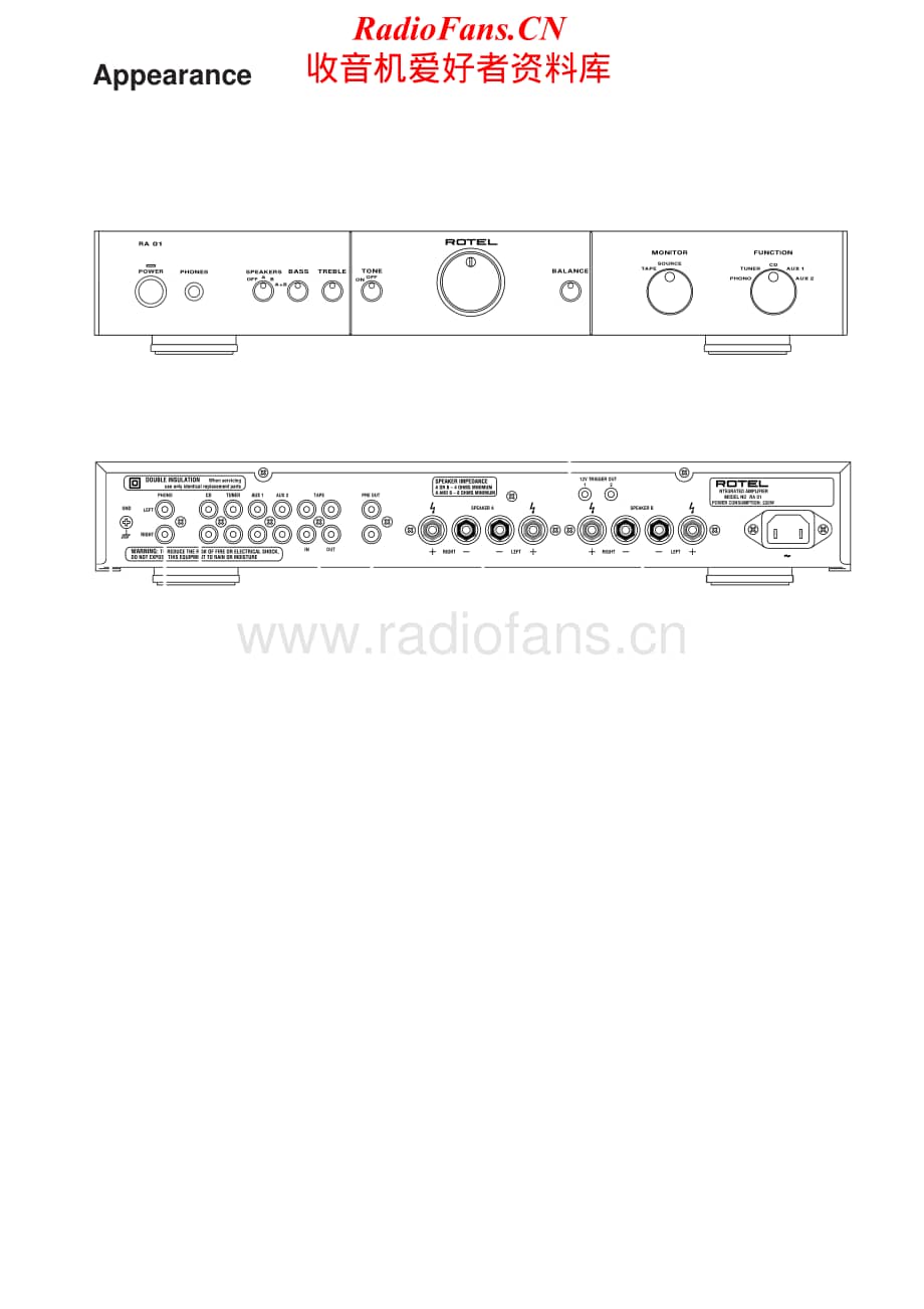 Rotel-RA-01-Service-Manual电路原理图.pdf_第2页