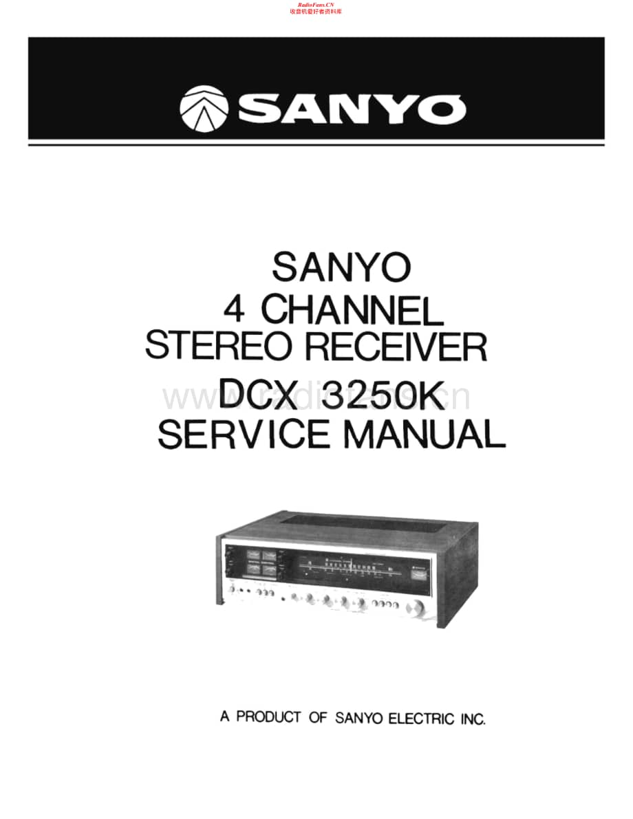 Sanyo-DCX-3250K-Service-Manual电路原理图.pdf_第1页