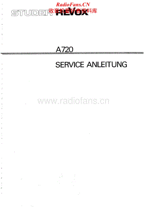 Revox-A-720-Service-Manual-1电路原理图.pdf