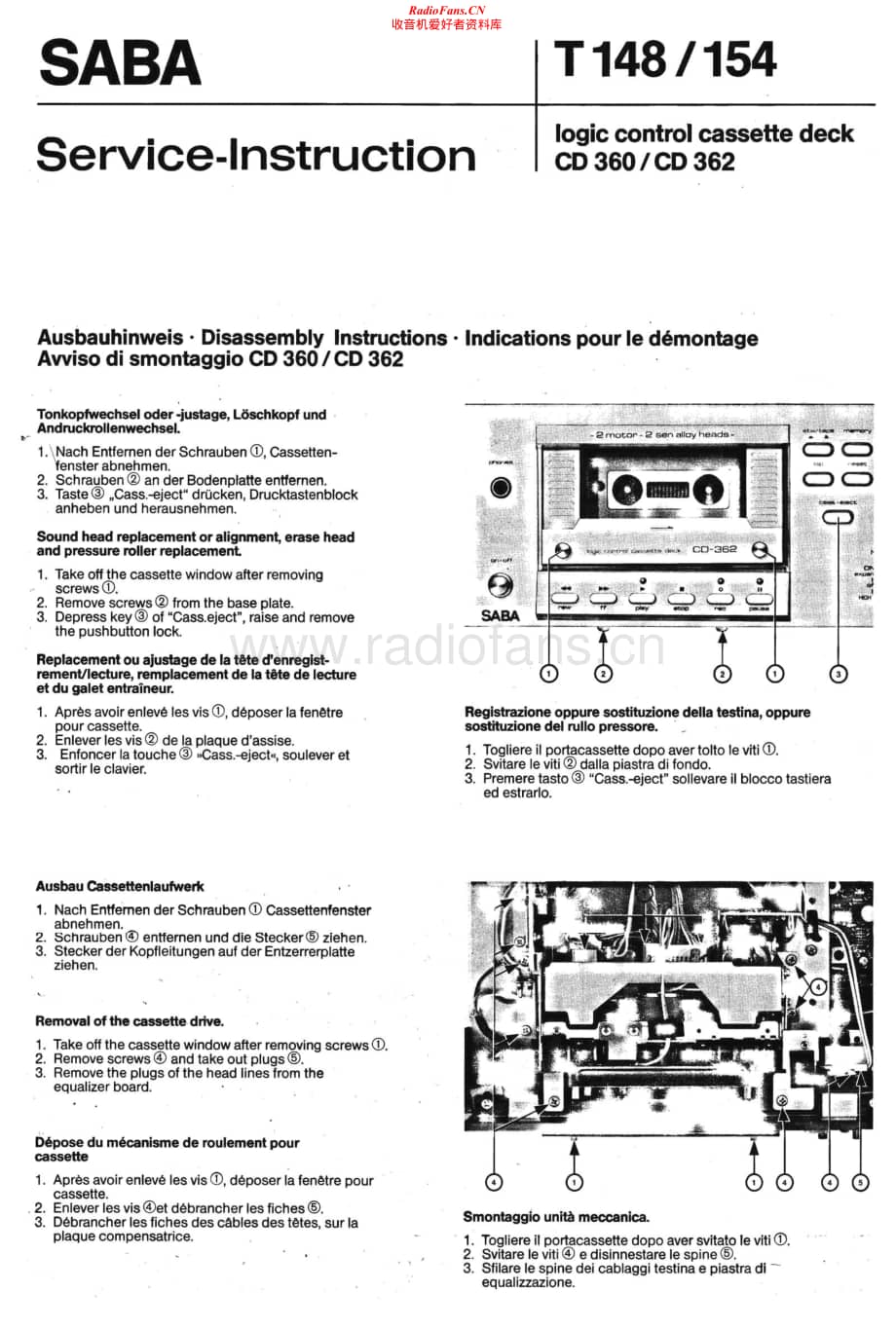 Saba-CD-360-362-Service-Manual电路原理图.pdf_第1页