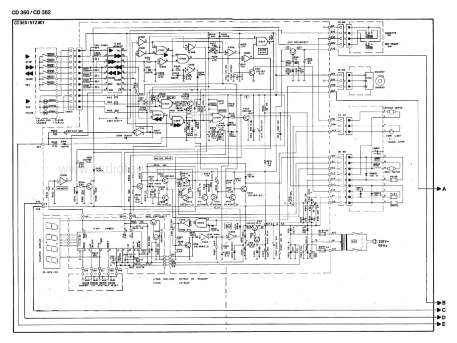 Saba-CD-360-362-Service-Manual电路原理图.pdf_第3页