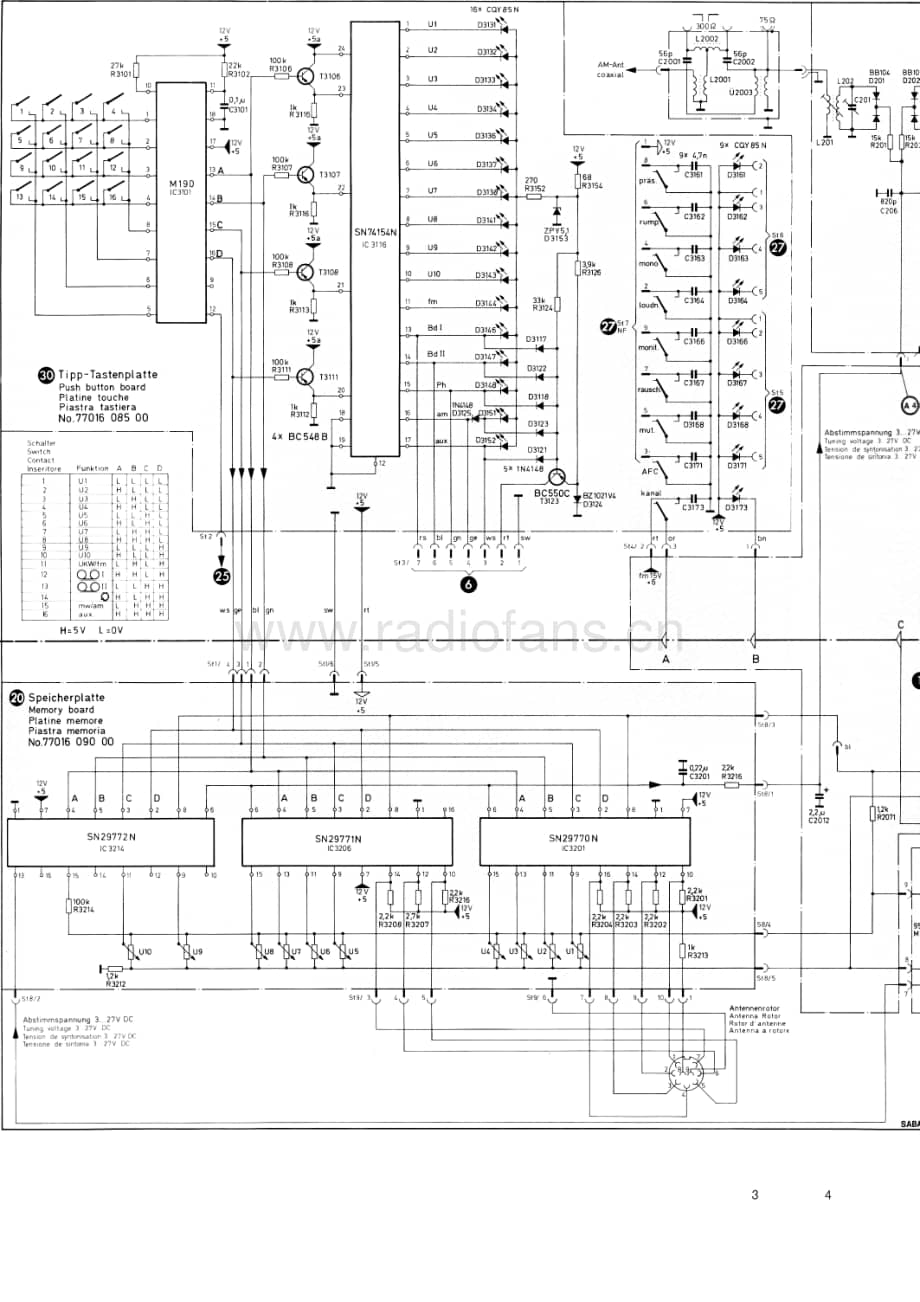 Saba-9260-Service-Manual电路原理图.pdf_第3页