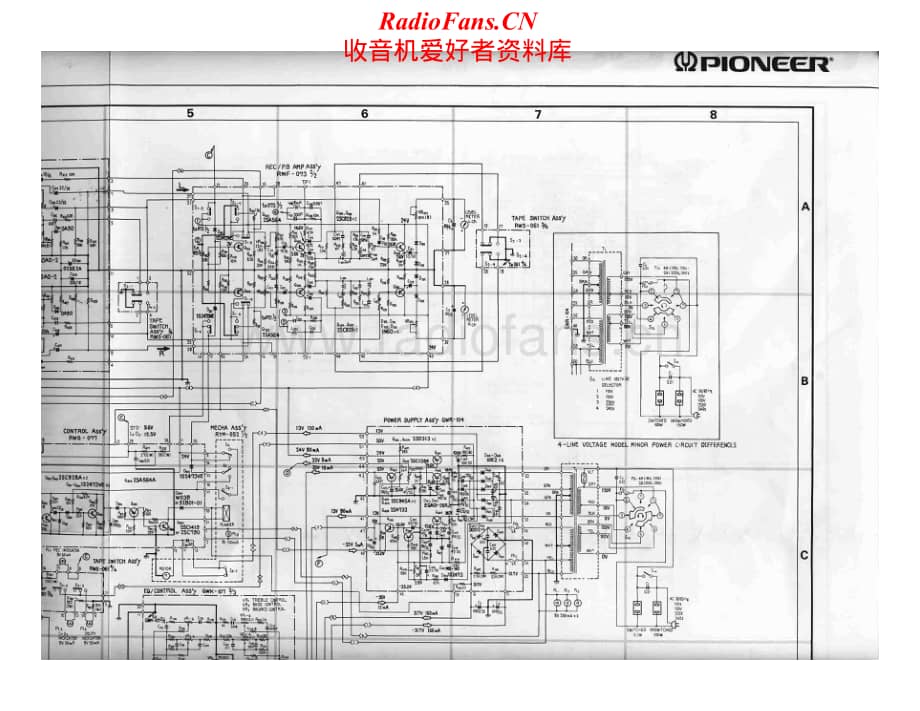 Pioneer-CX-7000-Schematic电路原理图.pdf_第2页
