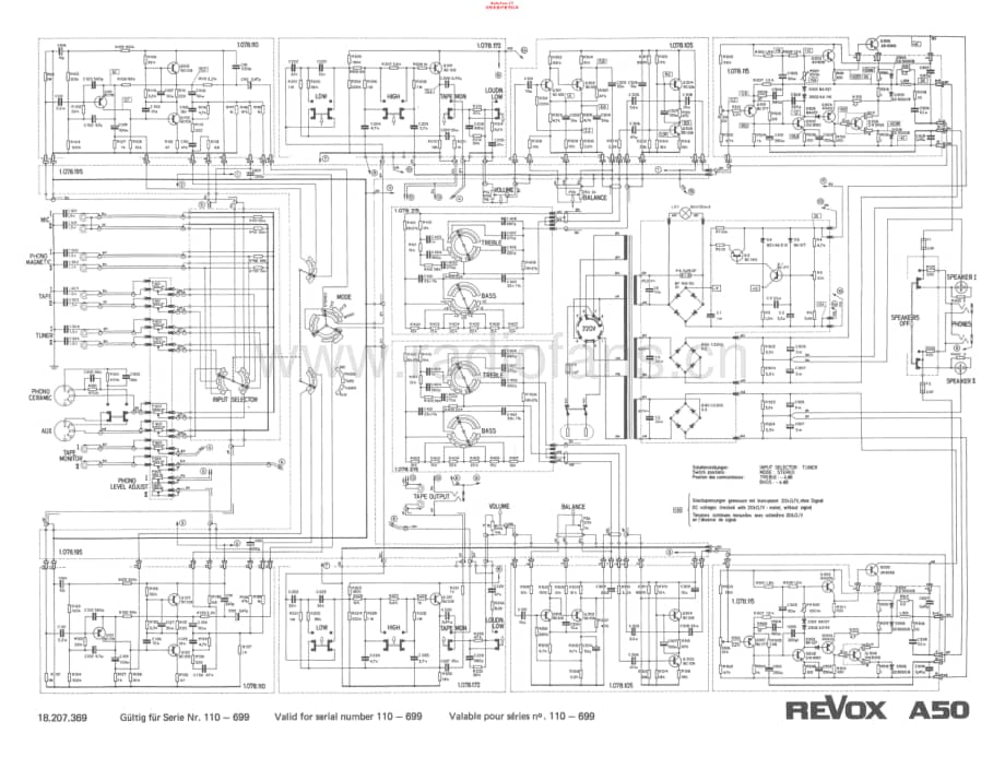 Revox-A50-Schematic电路原理图.pdf_第1页