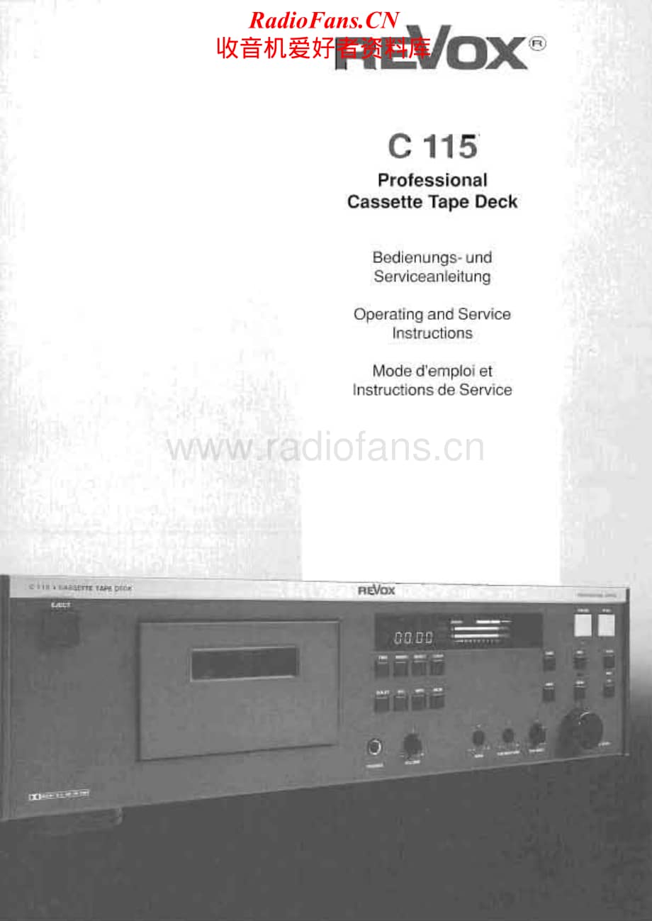 Revox-C-115-Service-Manual电路原理图.pdf_第1页