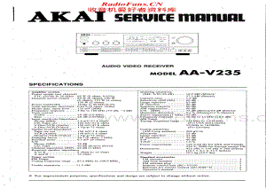 Akai-AAV235-avr-sm维修电路原理图.pdf