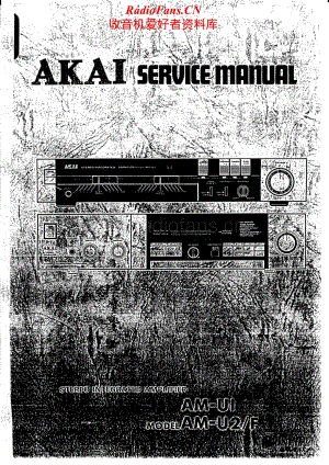 Akai-AMU1-int-sm维修电路原理图.pdf
