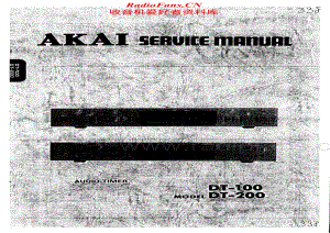 Akai-DT100-timer-sm维修电路原理图.pdf