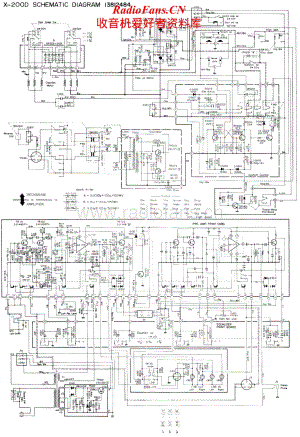 Akai-X200D-tape-sch2维修电路原理图.pdf