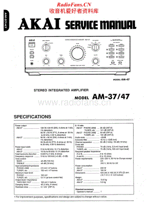 Akai-AM47-int-sm维修电路原理图.pdf