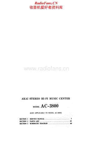Akai-AC3800-mc-sm维修电路原理图.pdf