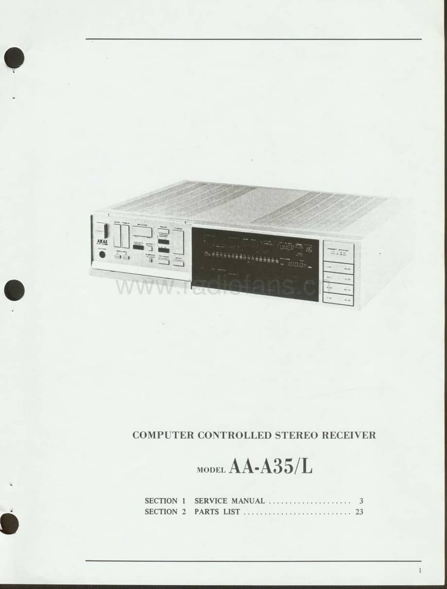 Akai-AAA35L-rec-sm维修电路原理图.pdf_第3页