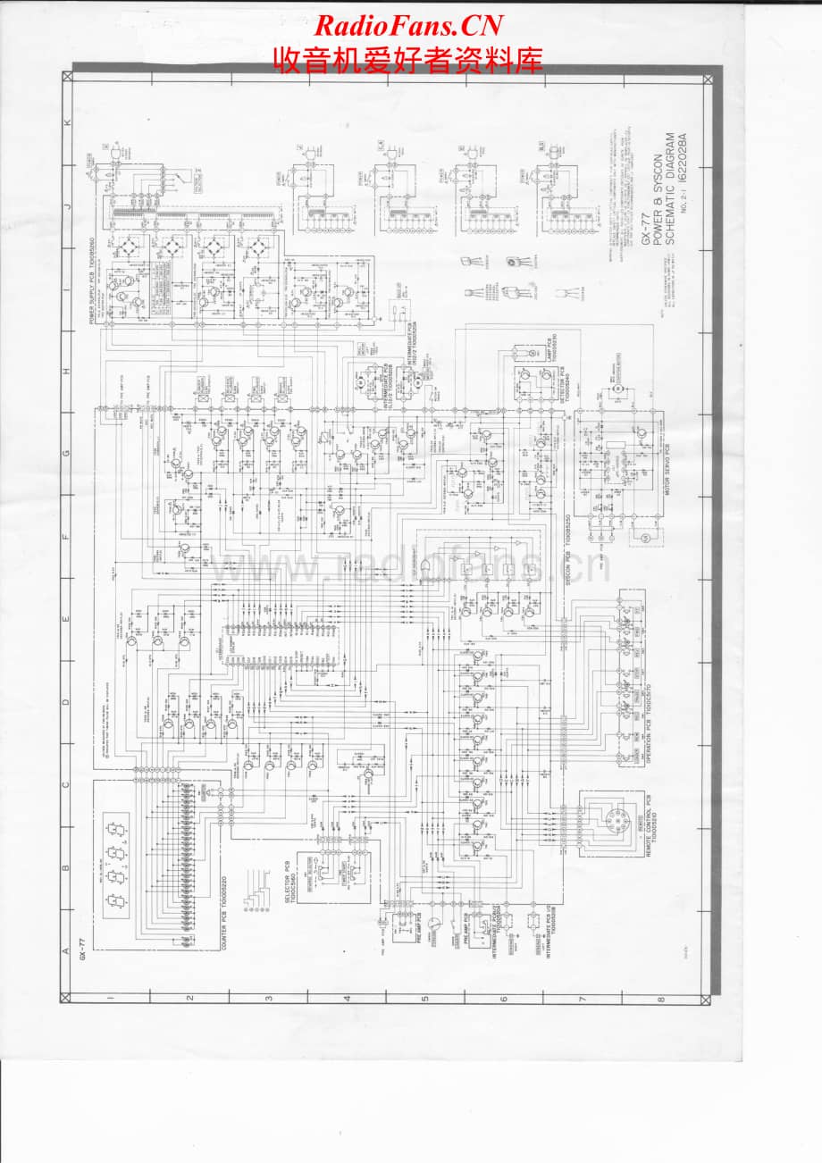 Akai-GX77-tape-sch维修电路原理图.pdf_第1页