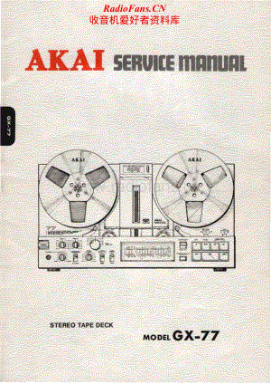 Akai-GX77-tape-sm2维修电路原理图.pdf