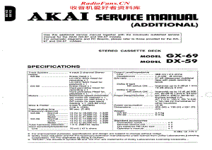 Akai-GX69-tape-sm维修电路原理图.pdf