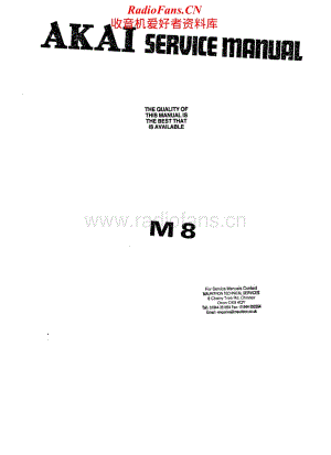 Akai-M8-tape-sm维修电路原理图.pdf