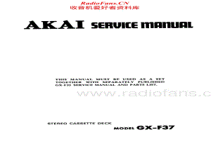 Akai-GXF37-tape-sm维修电路原理图.pdf