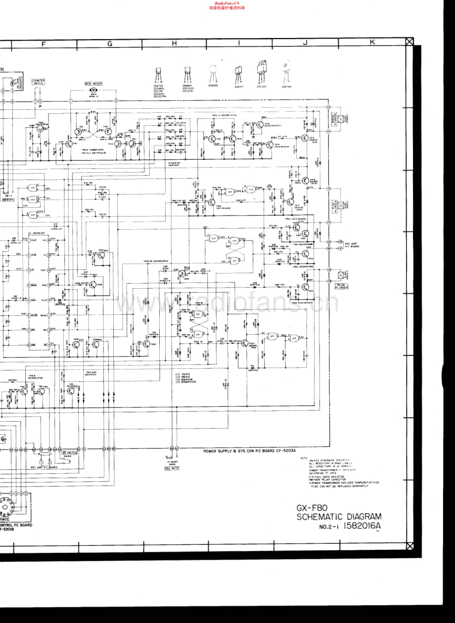 Akai-GXF80-tape-sch维修电路原理图.pdf_第2页