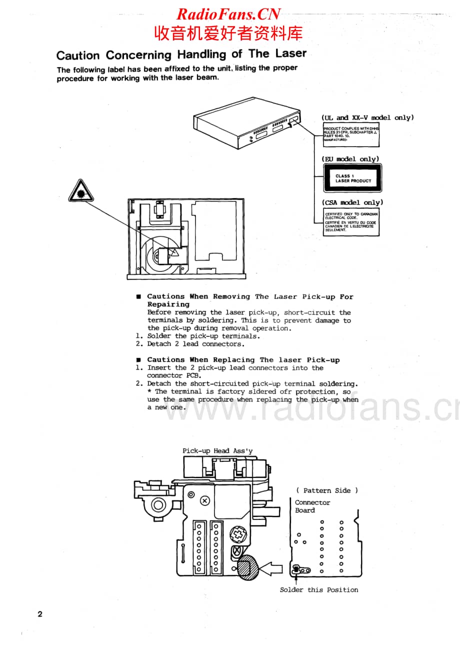 Akai-CDX105-cd-sm维修电路原理图.pdf_第2页