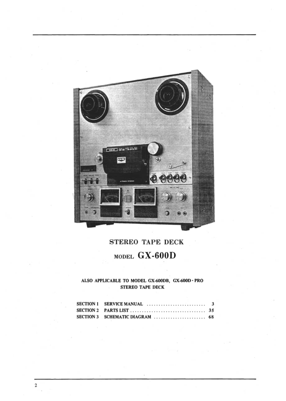 Akai-GX600D-tape-sm维修电路原理图.pdf_第3页