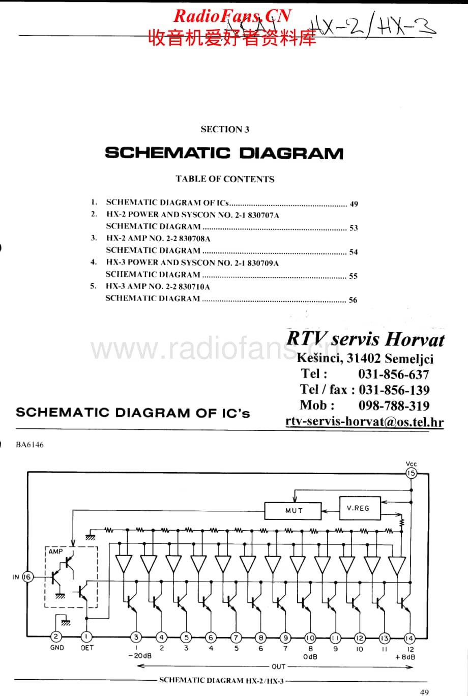 Akai-HX3-tape-sch维修电路原理图.pdf_第1页