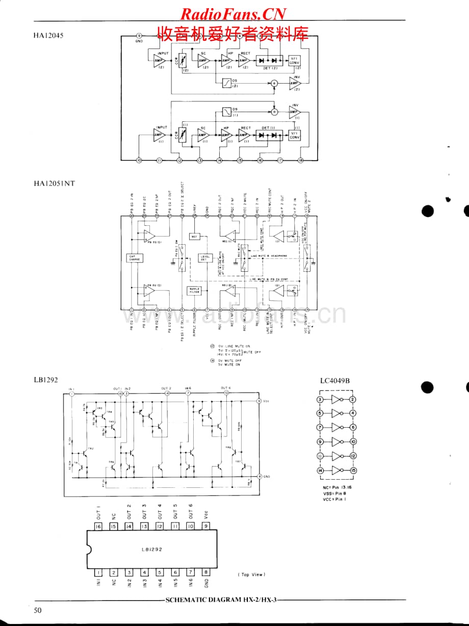 Akai-HX3-tape-sch维修电路原理图.pdf_第2页