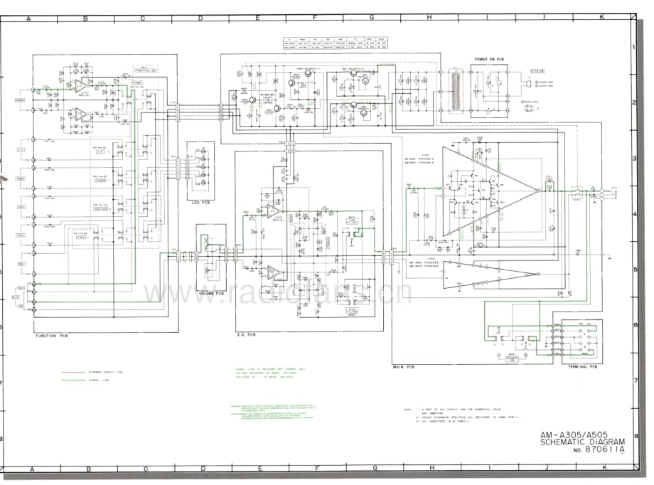 Akai-A505-int-sch维修电路原理图.pdf_第3页