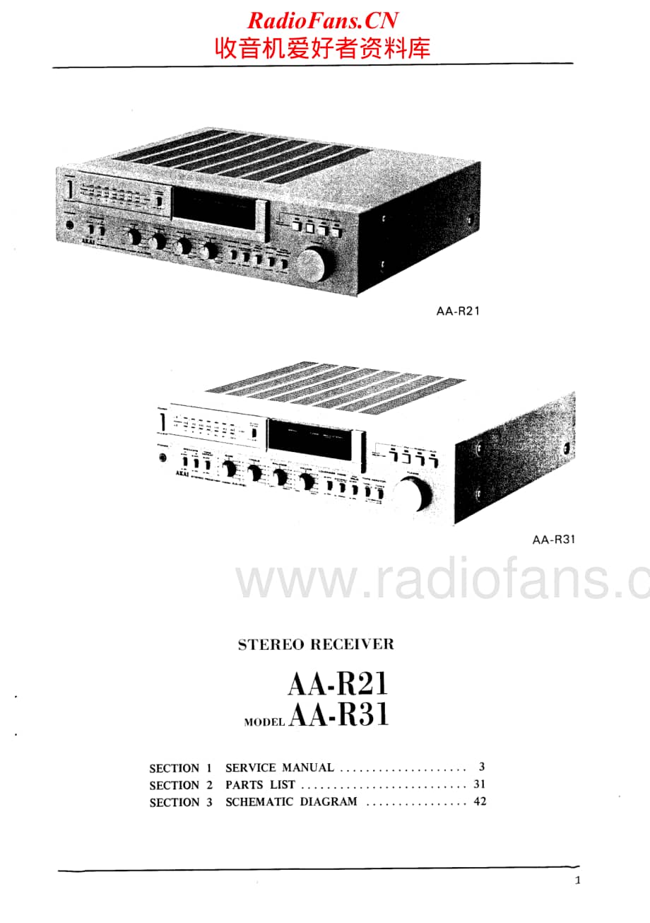 Akai-AAR21-rec-sm维修电路原理图.pdf_第2页