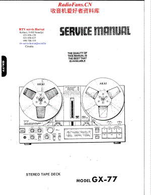 Akai-GX77-tape-sm3维修电路原理图.pdf