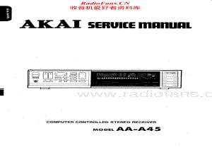 Akai-AAA45-rec-sch维修电路原理图.pdf
