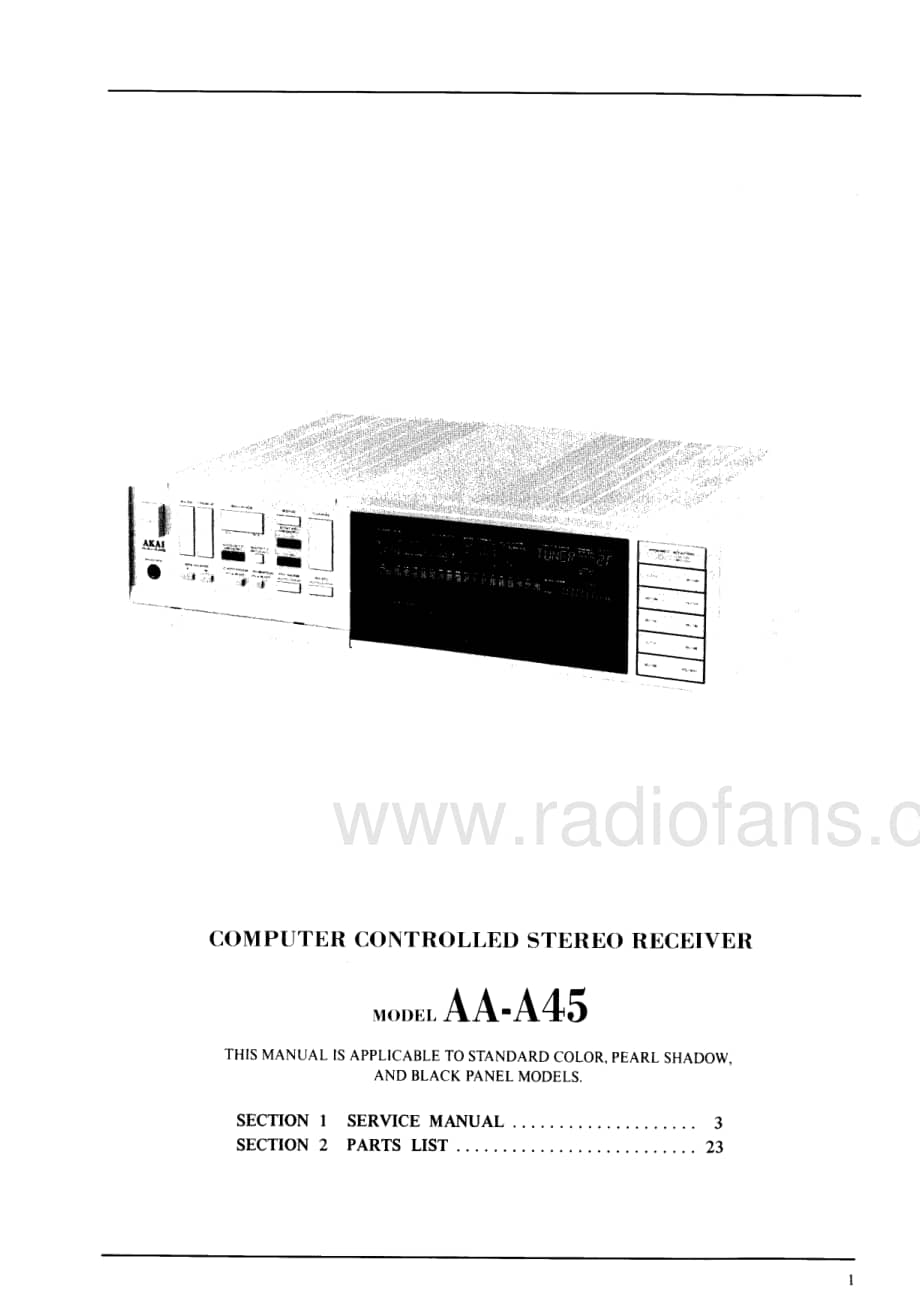 Akai-AAA45-rec-sch维修电路原理图.pdf_第3页