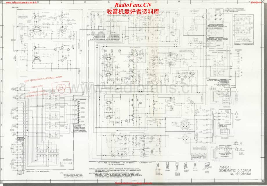 Akai-AMU41-int-sch维修电路原理图.pdf_第1页