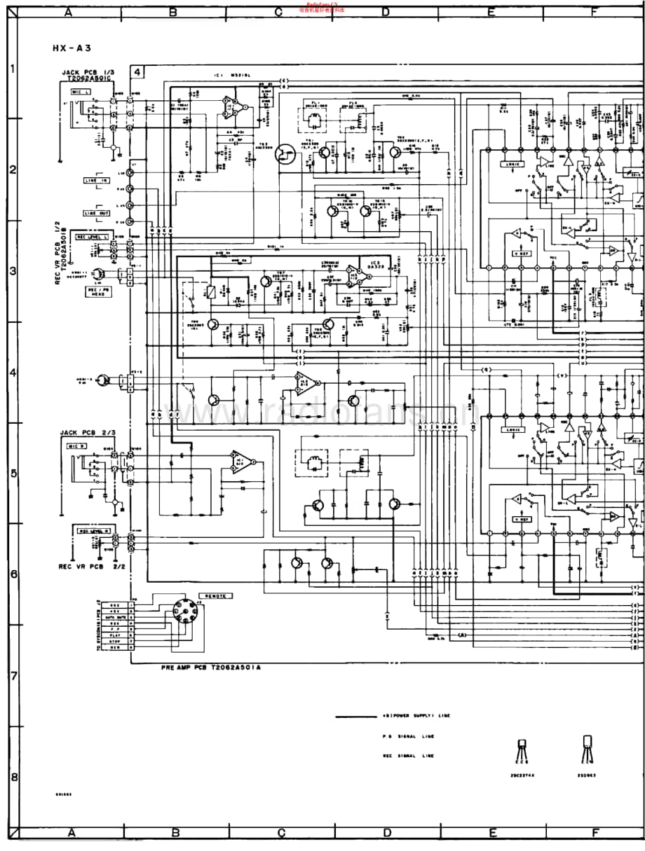 Akai-HXA3-tape-sch维修电路原理图.pdf_第1页