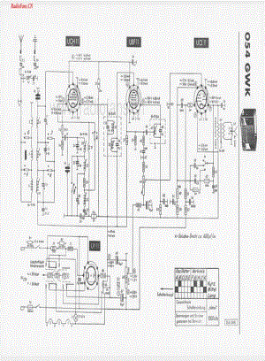 telefunken054GWK-电路原理图.pdf