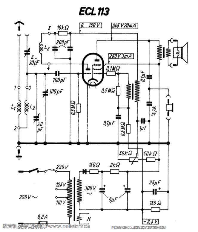 KW-ECL113-Schaltung维修电路原理图.jpg
