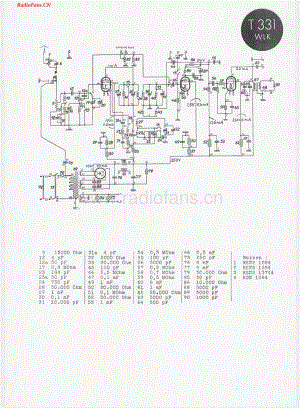 telefunken331WLK-电路原理图.pdf