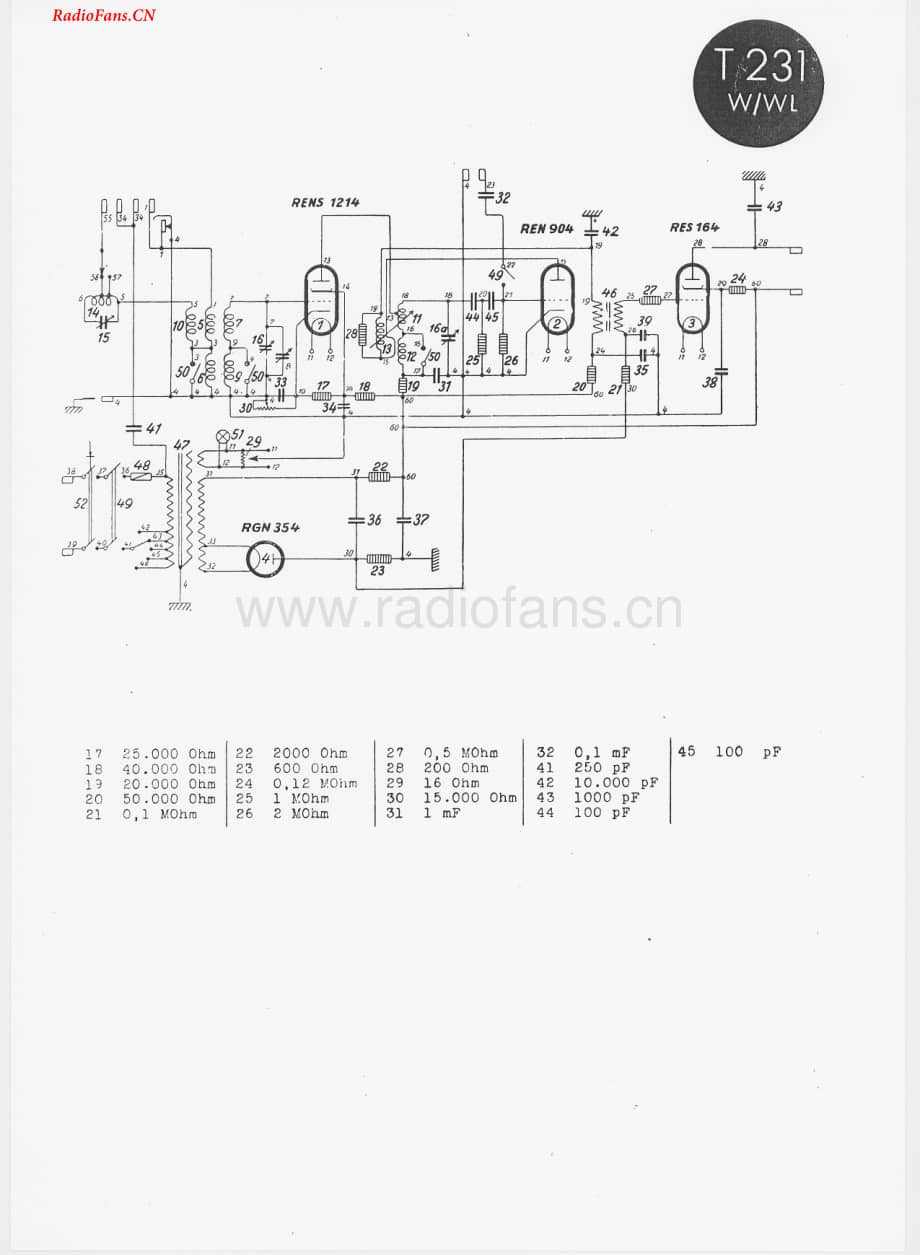 telefunken231WL-电路原理图.pdf_第1页