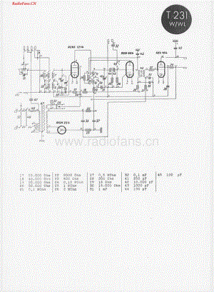 telefunken231WL-电路原理图.pdf