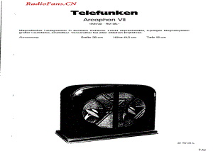 telefunkenARCOPHON7-电路原理图.pdf