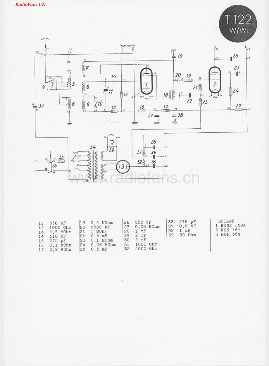 telefunken122WL-电路原理图.pdf_第1页