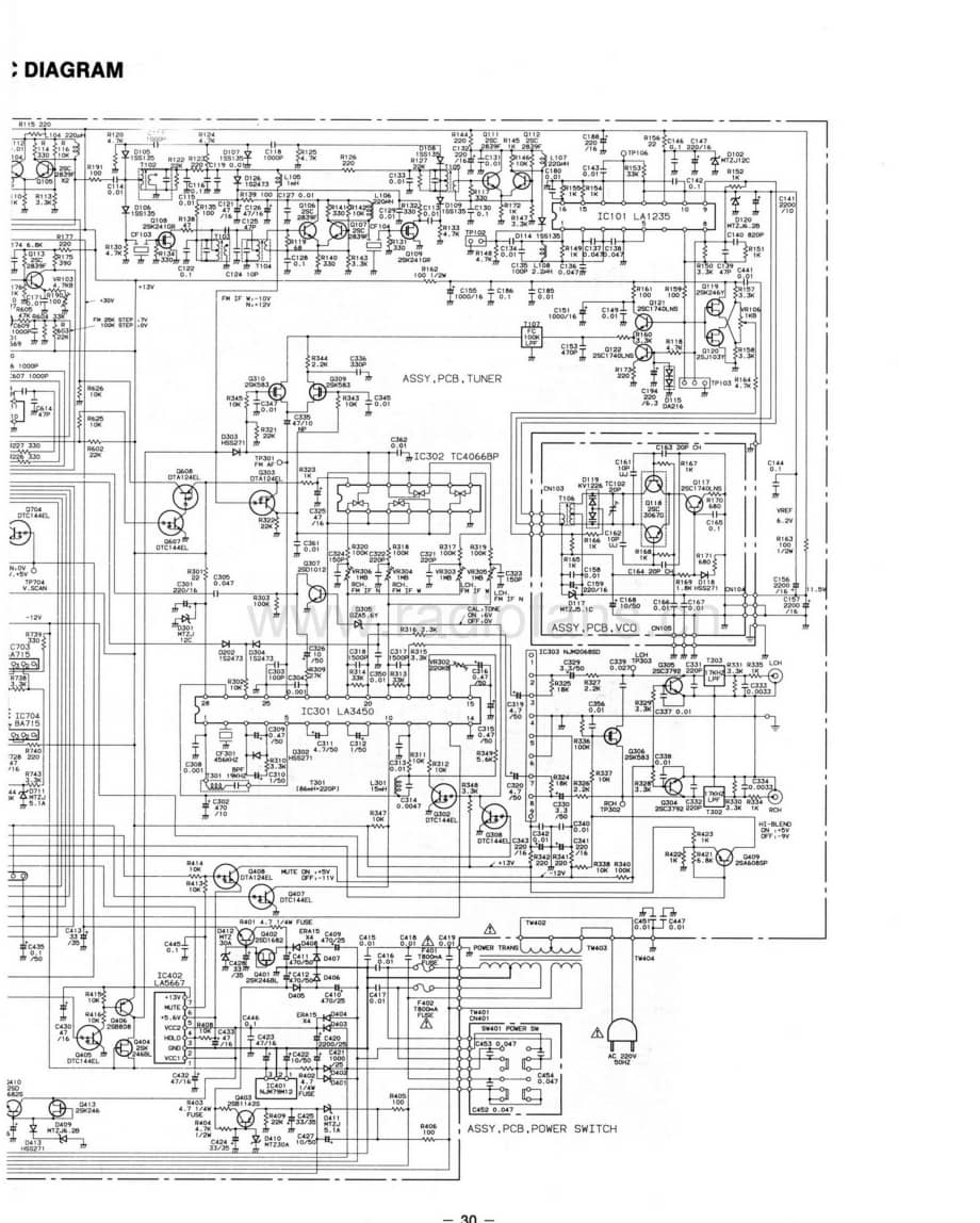 FisherFM9060Schematic电路原理图 维修电路图 原理图.pdf_第3页