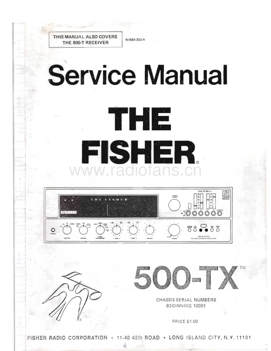 Fisher500TX800TServiceManual 电路原理图.pdf_第1页