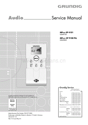 GrundigSP4101 维修电路图、原理图.pdf