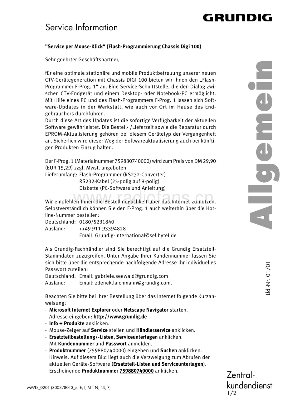 GrundigService2001 维修电路图、原理图.pdf_第3页