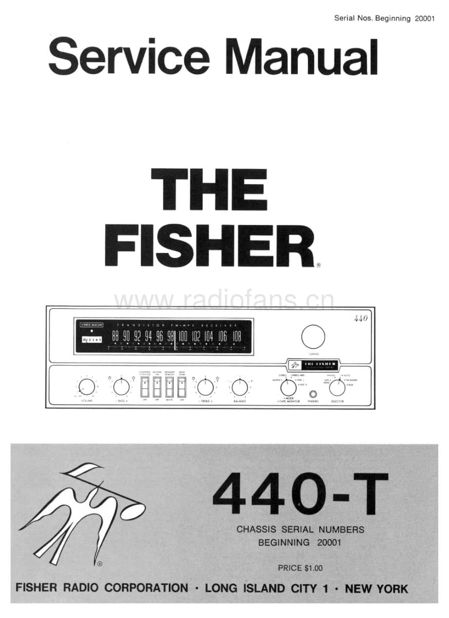 Fisher440TServiceManual 电路原理图.pdf_第1页