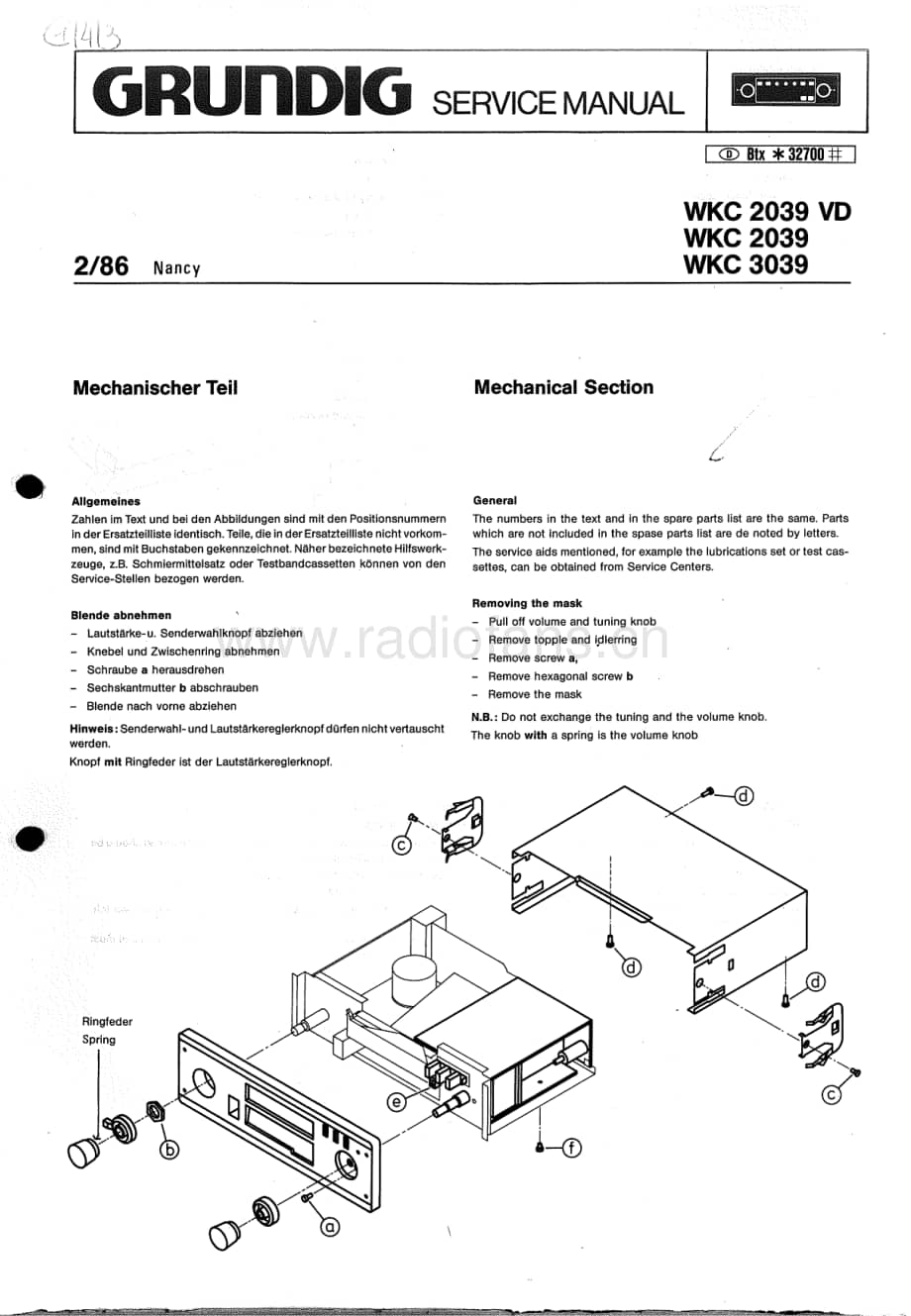 GrundigWKC3039 维修电路图、原理图.pdf_第1页